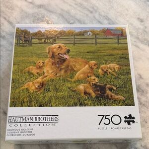 Golden Retriever 750 piece puzzle
